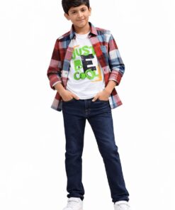 Just Be Cool Double Shirt & Classy Narrow Fit Denim Pant