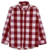 Trending Red Plaid Casual Shirt - Red & White