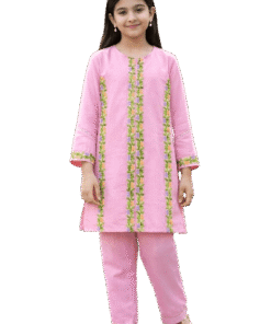 Little Rose Festive Set Cotton- Baby Pink