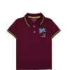 Enjoy Your Life Tipping Colar Polo Shirt – Maroon