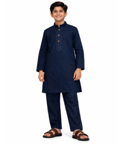 Unique Embroidered Cotton Kurta