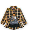Mountain Rider Double Casual Shirt Mustard & Black