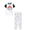 Paw Patrol Printed All Over Trouser & Tee - White & Black