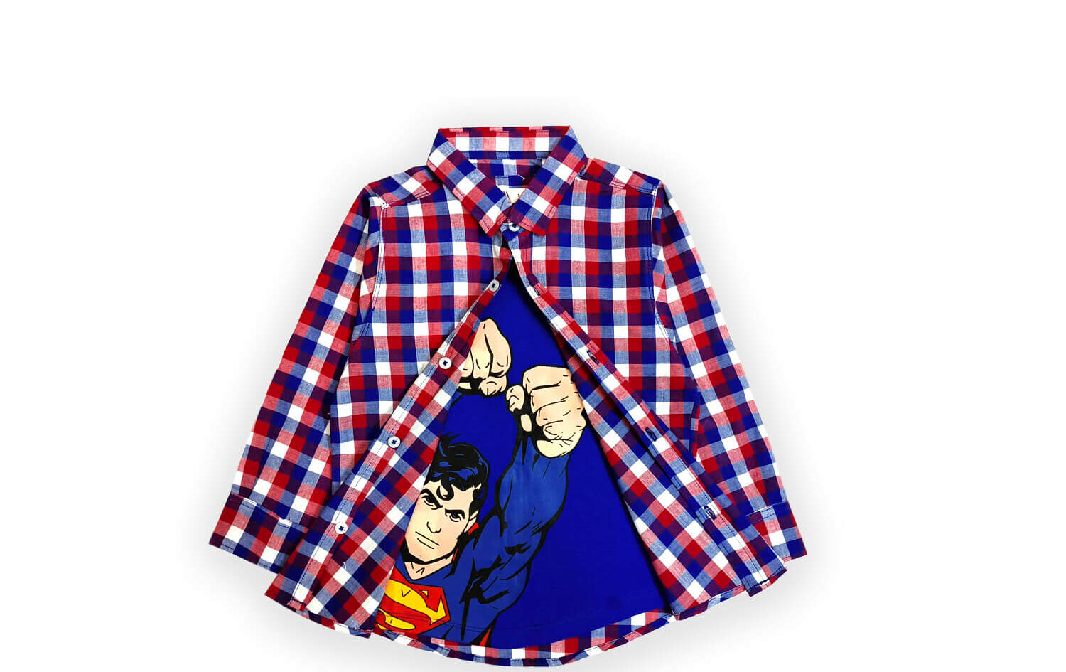 Super Power Double Casual Shirt - Classic Check
