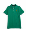 Trendy Markhoor Badge Polo Shirt- Green