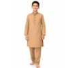 Front Stylish Embroidery Cotton Kurta