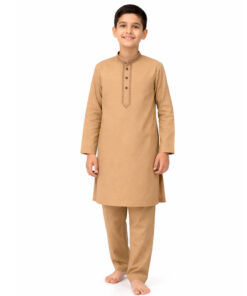 Front Stylish Embroidery Cotton Kurta