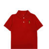 Markhor Yellow Logo Colar Polo Shirt – Red