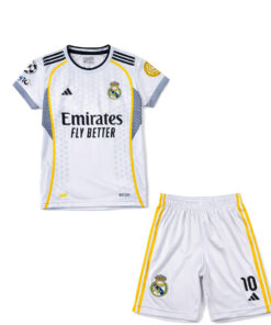 Real Madrid Sport Kit Polyester Tee & Short - White